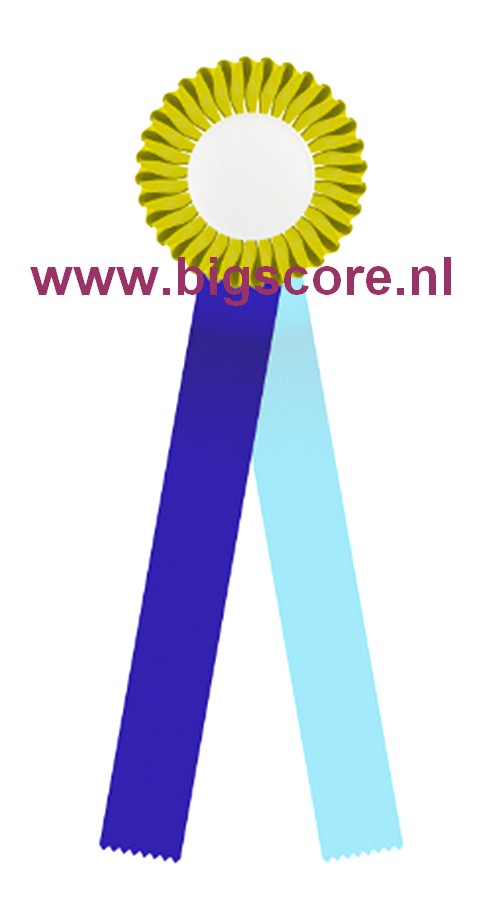 R 01 Multi 1-Ringsrozet Ø 10,5 cm L: 30 cm Blanco met optie Full Colour 50 mm afslag